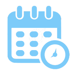 Client friendly scheduling icon